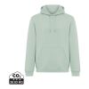 IQONIQ Joshua hoodie i återvunnen bomull Iceberg green | XL