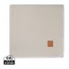 VINGA Moulton GRS RPET pläd beige-feather grey