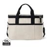 VINGA Volonne AWARE™ återvunnen canvas kylväska off white-svart