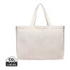 VINGA Hilo AWARE™ återvunnen canvas maxi tote bag off white | Inget reklamtryck | Inte tillgängligt | Inte tillgängligt | Inte tillgängligt
