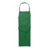 Polyester (200 gr/m²) apron Mindy Grön | Inget reklamtryck | Inte tillgängligt | Inte tillgängligt