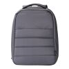 Antistöld-ryggsäck för laptop av RPET-polyester (300D) Callio Grå