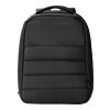 Antistöld-ryggsäck för laptop av RPET-polyester (300D) Callio Svart | Inget reklamtryck | Inte tillgängligt | Inte tillgängligt