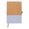 Anteckningsbok (A5) med kork och bomull Trevor lila | Inget reklamtryck | Inte tillgängligt | Inte tillgängligt