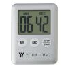 Digital kökstimer i plast Silver | Inget reklamtryck | Inte tillgängligt | Inte tillgängligt