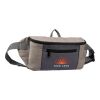 Polyester (600D) waist bag Fabienne brun | Inget reklamtryck | Inte tillgängligt | Inte tillgängligt