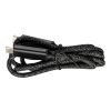 Nylon charging cable 100W Gerd Svart