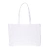 Oeko-Tex cotton (220 gsm) shopping bag Isaac Vit | Inget reklamtryck | Inte tillgängligt | Inte tillgängligt