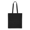 Oeko-Tex cotton (140 gsm) shopping bag Kenneth Svart | Inget reklamtryck | Inte tillgängligt | Inte tillgängligt