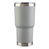 Stainless steel double-walled drinking mug 590 ml Arnold Grå | Inget reklamtryck | Inte tillgängligt | Inte tillgängligt