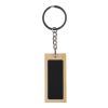 Bamboo keychain Geoffrey Svart | Inget reklamtryck | Inte tillgängligt | Inte tillgängligt