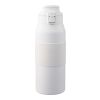 Stainless steel dubble-walled drinking bottle 800 ml Katie Vit | Inget reklamtryck | Inte tillgängligt | Inte tillgängligt