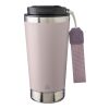 Recycled stainless steel double-walled drinking mug 500 ml Kayla pastel pink | Inget reklamtryck | Inte tillgängligt | Inte tillgängligt