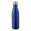 Recycled stainless steel double-walled flask 500 ml Clifford Blå | Inget reklamtryck | Inte tillgängligt | Inte tillgängligt