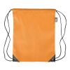 rPET polyester (210D) drawstring backpack Calix Orange | Inget reklamtryck | Inte tillgängligt | Inte tillgängligt