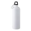 Recycled stainless steel single walled bottle (750 ml) Emeric Vit | Inget reklamtryck | Inte tillgängligt | Inte tillgängligt