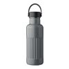 Recycled stainless steel double-walled drinking bottle (500 ml) Lior Grå | Inget reklamtryck | Inte tillgängligt | Inte tillgängligt