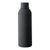 Recycled stainless steel double-walled drinking bottle (500 ml) Sena Svart | Inget reklamtryck | Inte tillgängligt | Inte tillgängligt