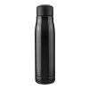 Recycled stainless steel double-walled drinking bottle (500 ml) Solene Svart