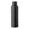 Recycled stainless steel single-walled drinking bottle (800 ml) Talin Svart