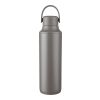 Stainless steel double-walled drinking bottle (500 ml) Omari grå | Inget reklamtryck | Inte tillgängligt | Inte tillgängligt