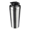 Recycled stainless steel single-walled drinking bottle (750 ml) Orla Silver | Inget reklamtryck | Inte tillgängligt | Inte tillgängligt