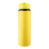Recycled stainless steel drinking bottle (500 ml) Zeno Gul | Inget reklamtryck | Inte tillgängligt | Inte tillgängligt