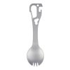 Stainless steel spork Noe Silver | Inget reklamtryck