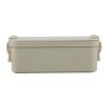 PP two-layer lunchbox Siena beige | Inget reklamtryck | Inte tillgängligt | Inte tillgängligt