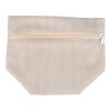Corduroy zippered cosmetic pouch Tia beige | Inget reklamtryck | Inte tillgängligt | Inte tillgängligt