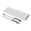 Recycled aluminium lacquered pen set Ilaria Vit