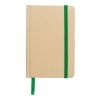 Recycled paper notebook (A6) John limegrön | Inget reklamtryck | Inte tillgängligt | Inte tillgängligt