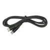 Nylon charging cable Jacob Svart | Inget reklamtryck | Inte tillgängligt | Inte tillgängligt