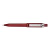 Recycled ABS ballpen Zephyra mörkröd | Inget reklamtryck | Inte tillgängligt | Inte tillgängligt