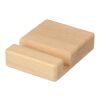 Phone holder Nyla | Recycled wood Brun