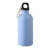 Recycled stainless steel single walled bottle (400 ml) Sable Ljusblå