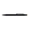 Recycled aluminium rubberized ballpen Formentera Guld