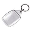Nyckelring, omonterad Transparent
