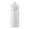 Återvinningsbar vattenfaska i HDPE (500 ml) Vit