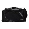Sportbag med huvudfack samt två sidofack, polyester (600D) Svart