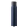 Recycled stainless steel drinking bottle (600 ml) Cassian Blå