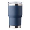 Recycled stainless steel double-walled travel mug (350 ml) Ayen Blå