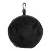 Polytester travel pillow Leontine Svart