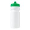 Återvinningsbar vattenfaska i HDPE (500 ml) Grön | Inget reklamtryck | Inte tillgängligt | Inte tillgängligt