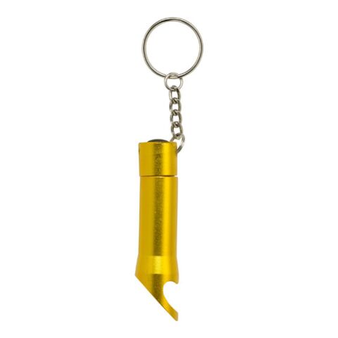 Ficklampa med öppnare, metall, LED-lampa