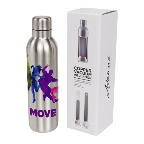 Thor 510 ml vacuumisolerad sportflaska Silver