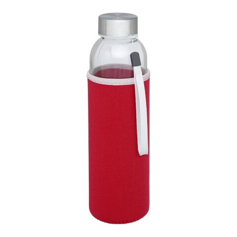 Bodhi 500 ml sportflaska i glas Standard | röd | Inget reklamtryck | Inte tillgängligt | Inte tillgängligt