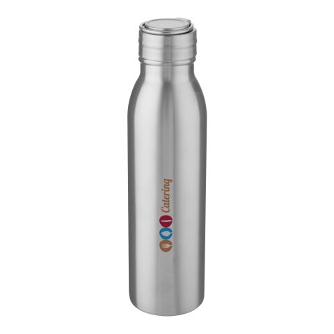Harper 700 ml sportflaska i rostfritt stål med metalloop Silver