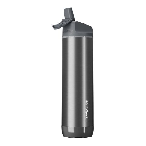 HidrateSpark® PRO smart 600 ml vakuumisolerad vattenflaska i rostfritt stål Standard | silver | Inget reklamtryck | Inte tillgängligt | Inte tillgängligt