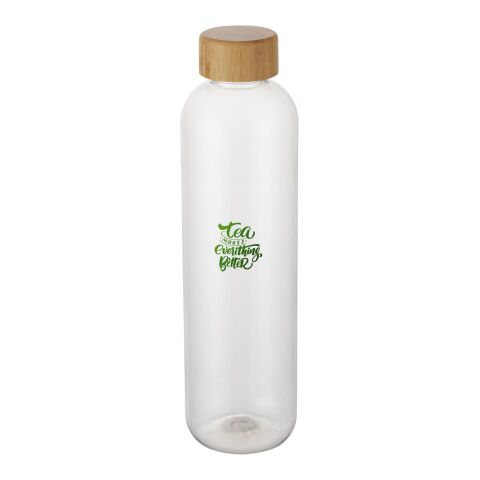 Ziggs 950 ml vattenflaska av återvunnen plast Standard | vit | Inget reklamtryck | Inte tillgängligt | Inte tillgängligt
